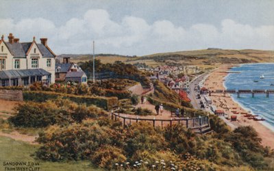 Sandown, I O W, depuis West Cliff - Alfred Robert Quinton